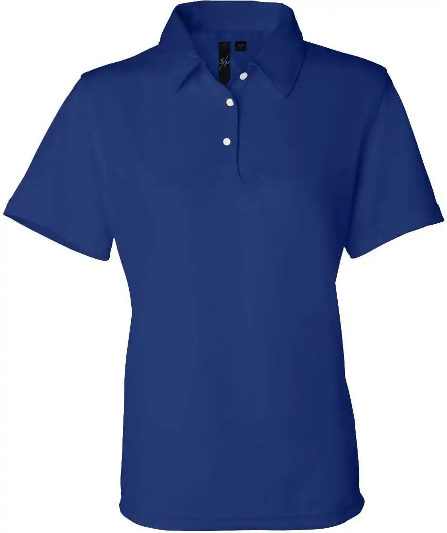 Sierra Pacific 5469 Women’s Moisture Free Mesh Polo - Royal