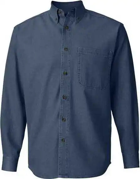 Sierra Pacific 7211 Long Sleeve Denim Tall Sizes - Dark