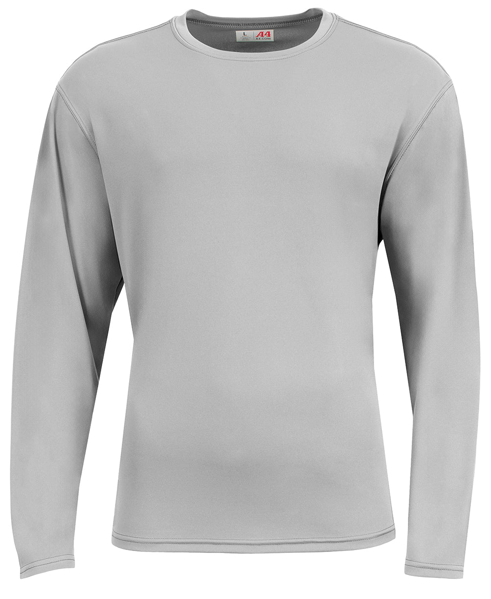 SILVER A4 AirFlex Long Sleeve Crew