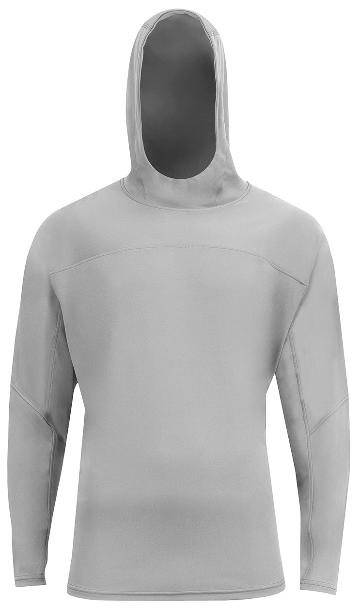 SILVER A4 AirFlex Long Sleeve Hooded Tee