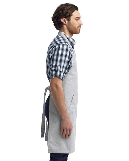 Silver Calibre Heavy Canvas Apron with Pocket - RP137