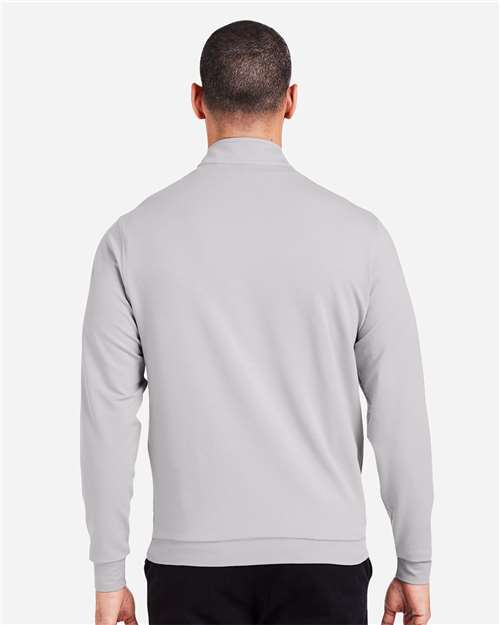Silver Cloud French Terry Quarter-Zip Pullover - TM616