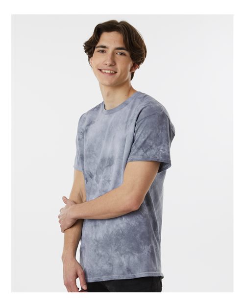Silver Crystal Tie-Dyed T-Shirt - 200CR