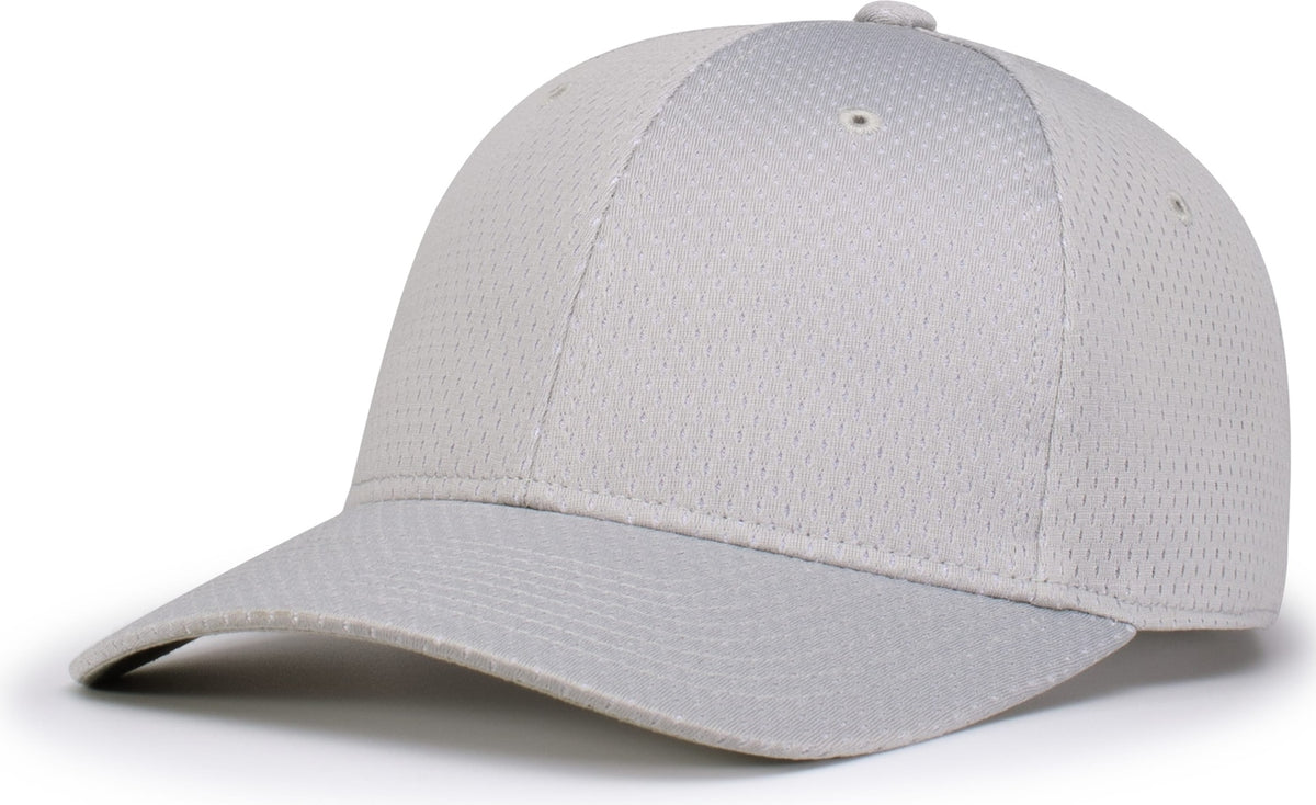 SILVER GREY ATHLETIC MESH CAP
