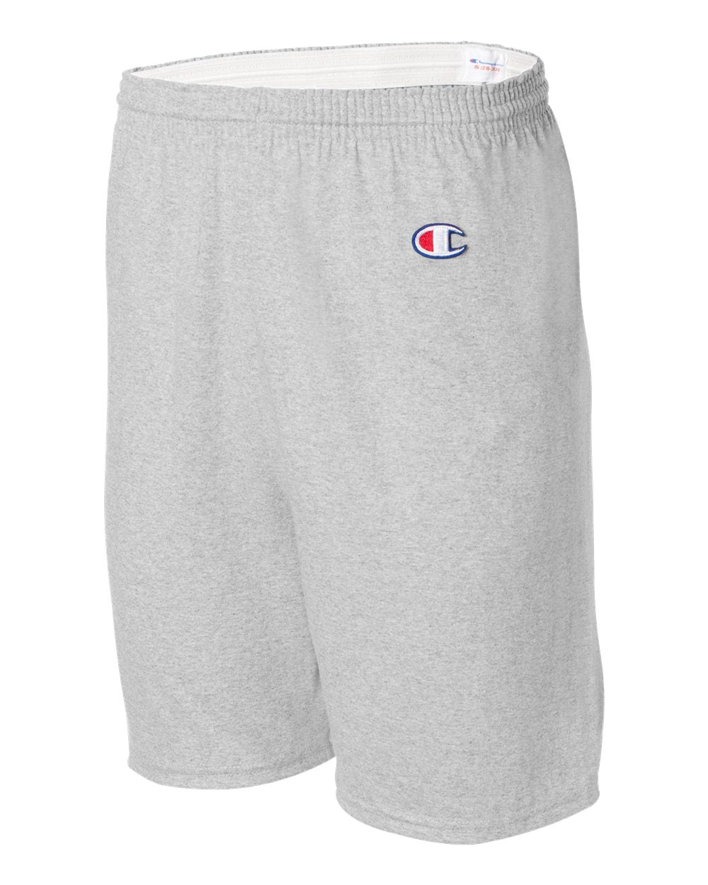 Silver Grey Cotton Gym Shorts - 8187