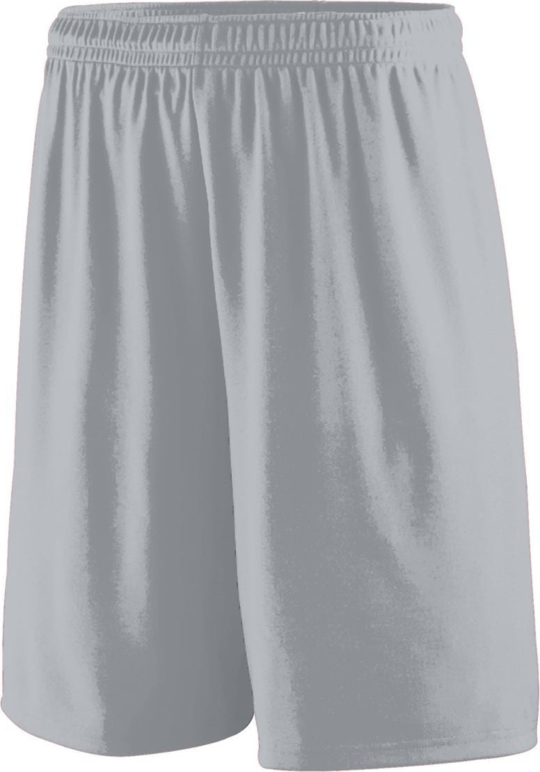 SILVER GREY YOUTH TRAINING SHORT