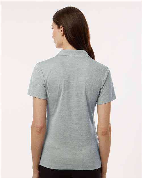 Silver Melange Women&#39;s Performance Mélange Polo - 4HM00L