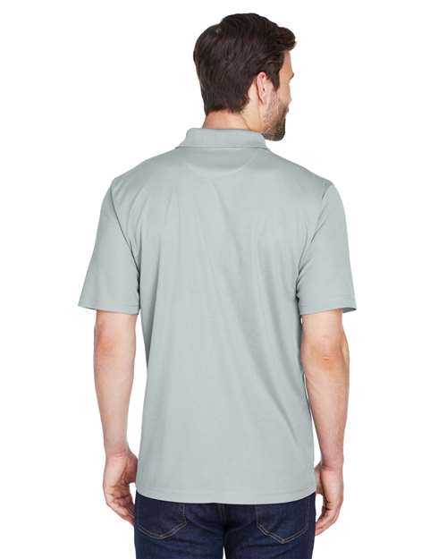 Silver Men&#39;s Cool &amp; Dry Mesh Piqué Polo - 8210
