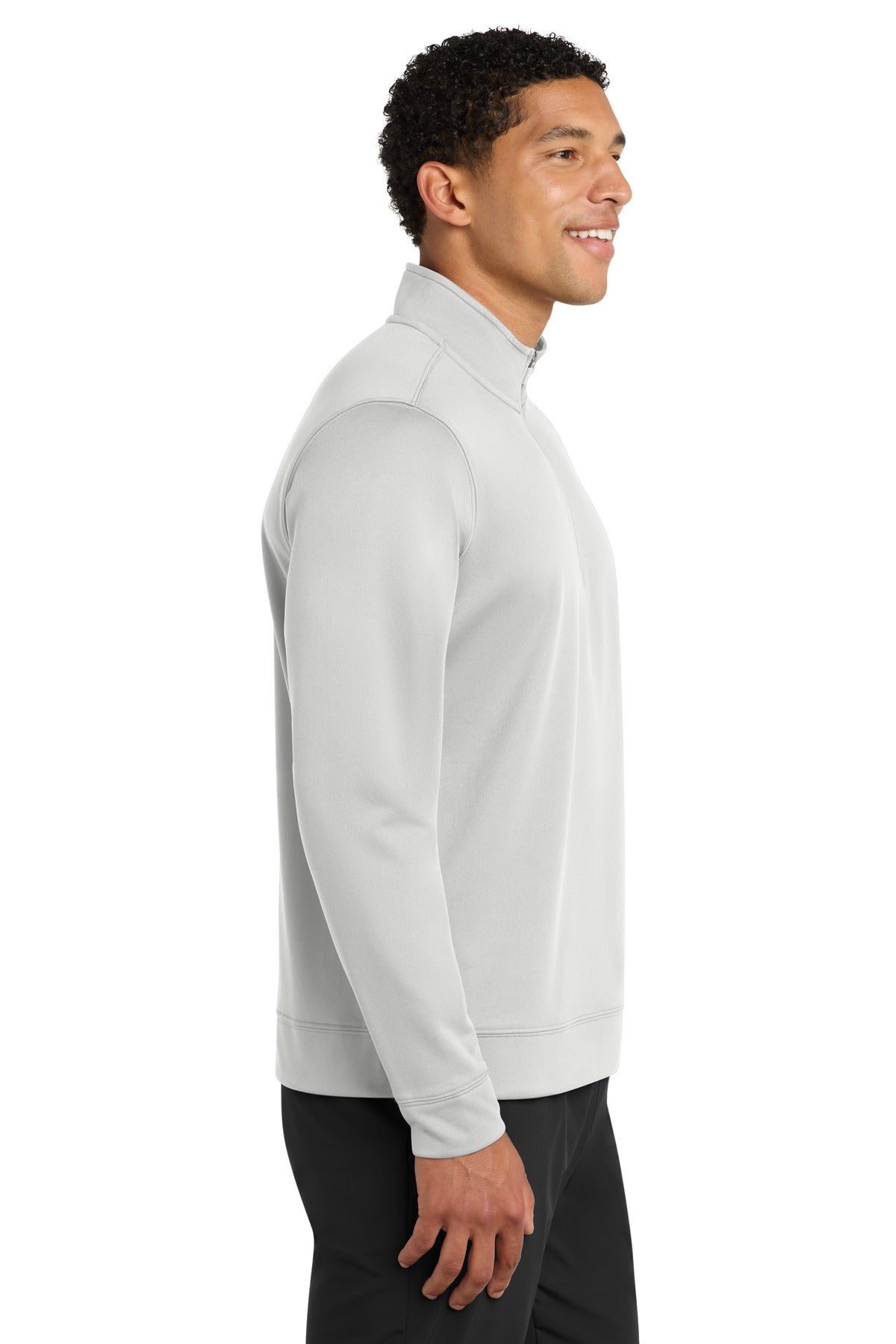 Silver Port & Co Performance Fleece 1/4-Zip Pullover Sweatshirt. PC590Q