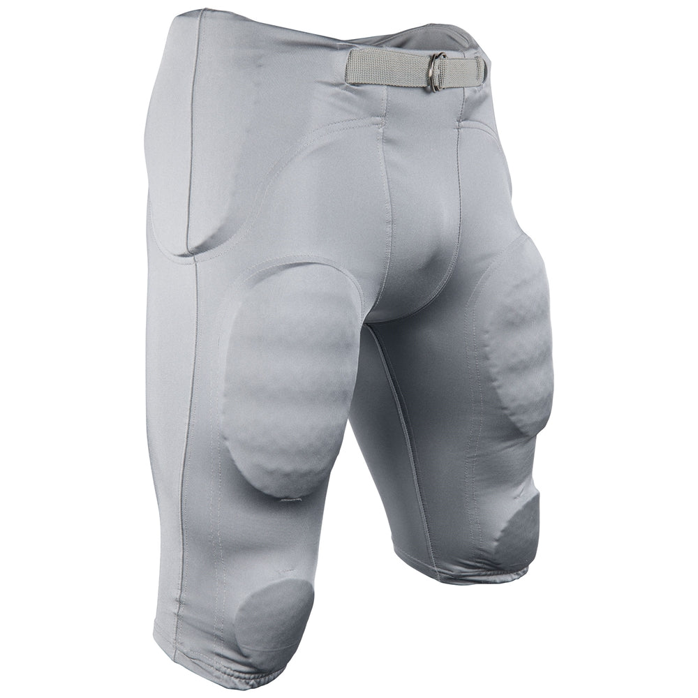 SILVER Terminator 3 Integrated Football Pant w/Built-in Pads