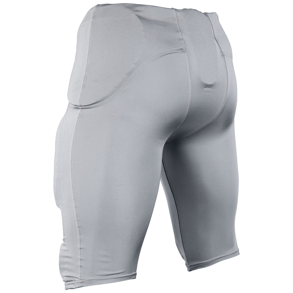 SILVER Terminator 3 Integrated Football Pant w/Built-in Pads