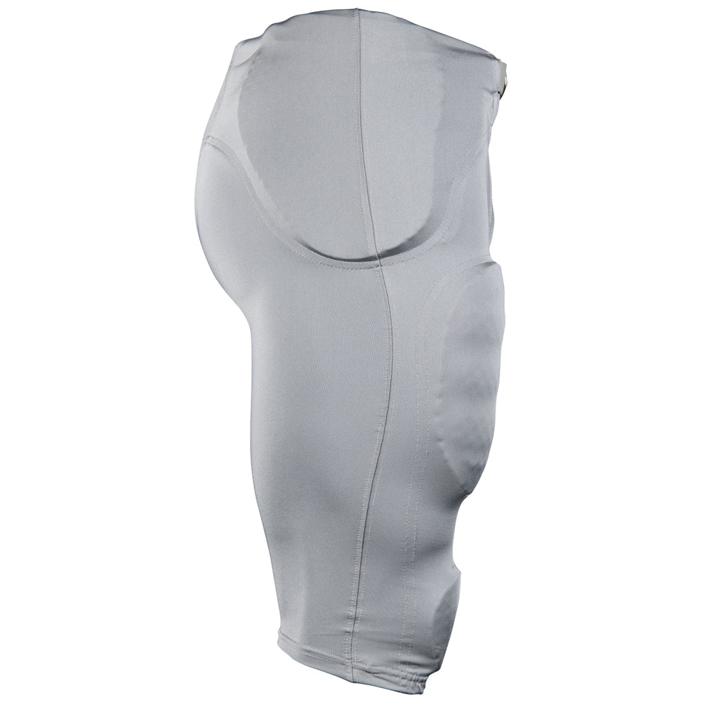 SILVER Terminator 3 Integrated Football Pant w/Built-in Pads