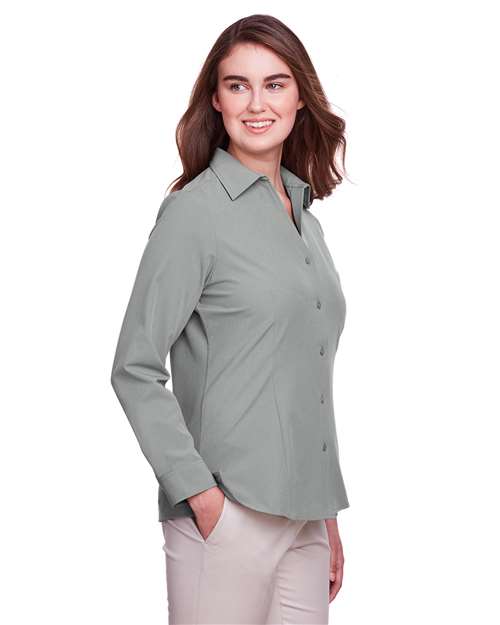 Silver Women&#39;s Bradley Performance Woven Shirt - UC500W