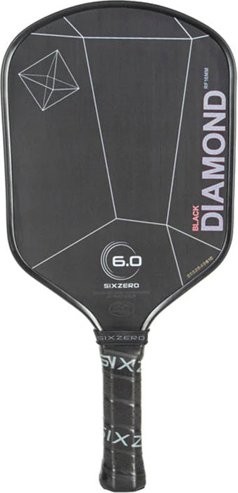 Six Zero Black Diamond Power 16mm Pickleball Paddle - Blk / Os