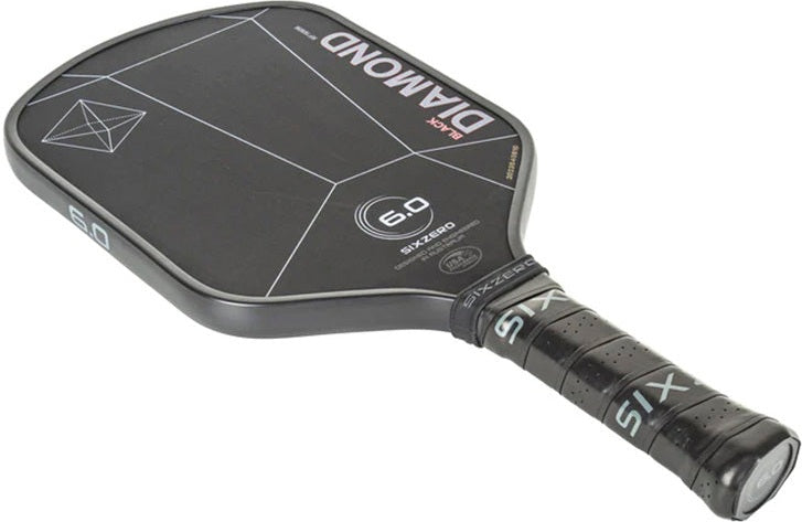 Six Zero Black Diamond Power 16mm Pickleball Paddle - Blk / Os