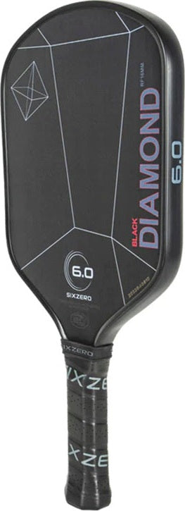 Six Zero Black Diamond Power 16mm Pickleball Paddle - Blk / Os