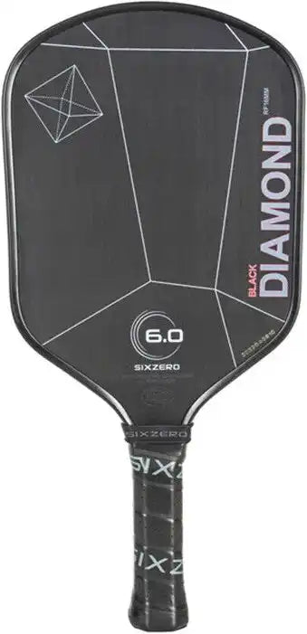 Six Zero Black Diamond Power 16mm Pickleball Paddle