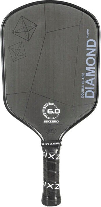 Six Zero Double Black Diamond Control 16mm Pickleball Paddle