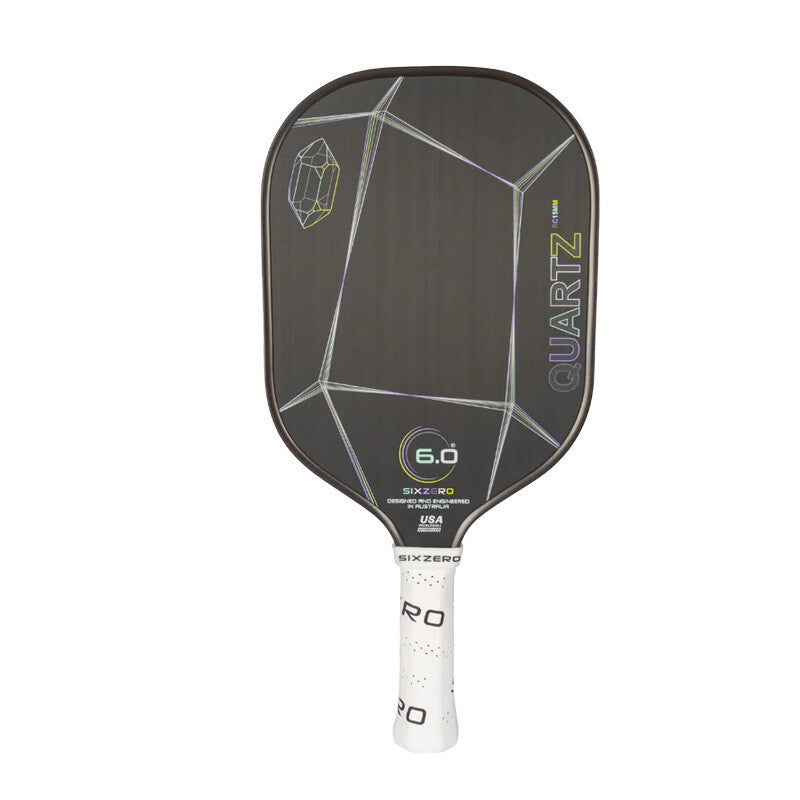 Six Zero Quartz Pickleball Paddle - Smoky - HIT a Double