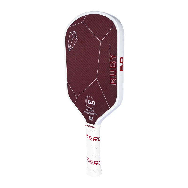 Six Zero Ruby 14mm Pickleball Paddle - Mar / Os