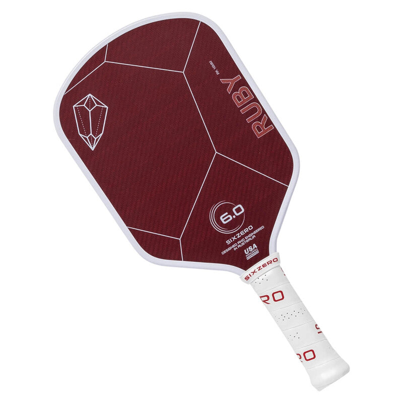 Six Zero Ruby 16mm Pickleball Paddle - Mar / Os