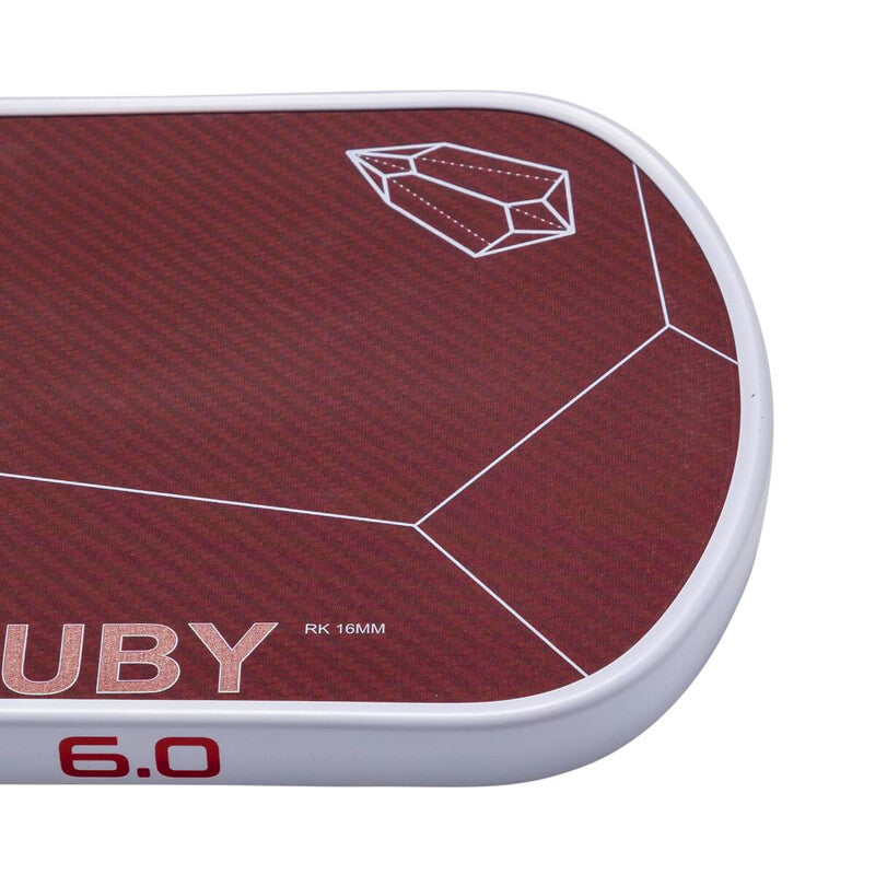 Six Zero Ruby 16mm Pickleball Paddle - Mar / Os