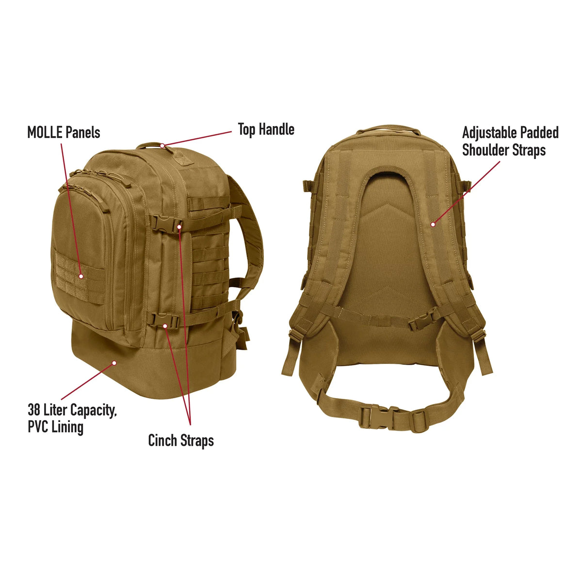 Skirmish 3 Day Assault Backpack