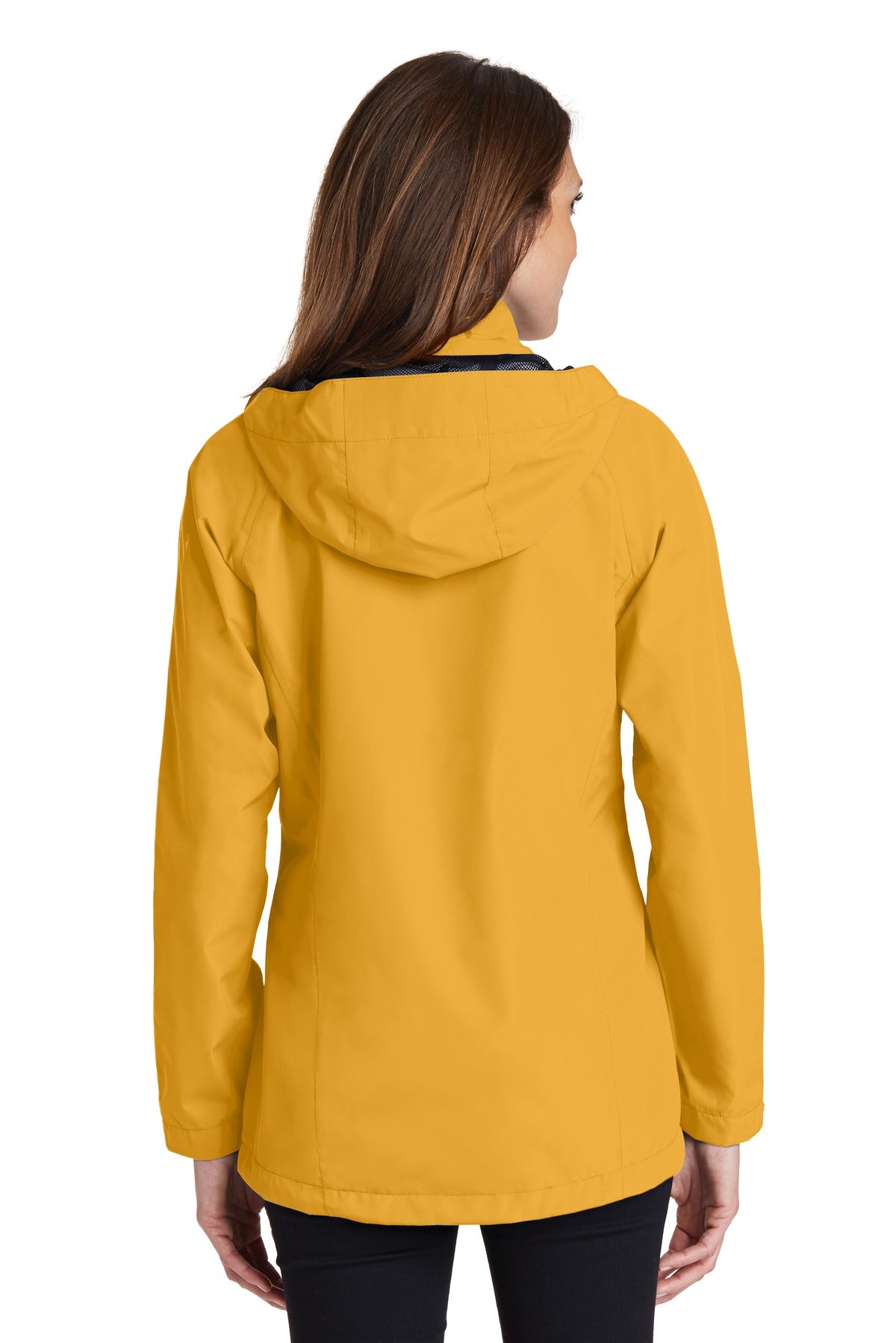 Slicker Yellow Port Authority Women's Torrent Waterproof Jacket. L333