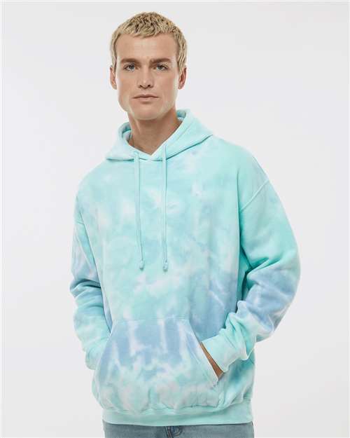 Slushy Tie-Dyed Hooded Sweatshirt - 8777