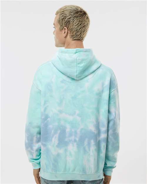 Slushy Tie-Dyed Hooded Sweatshirt - 8777