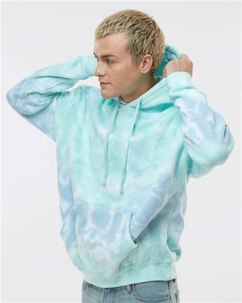 Slushy Tie-Dyed Hooded Sweatshirt - 8777