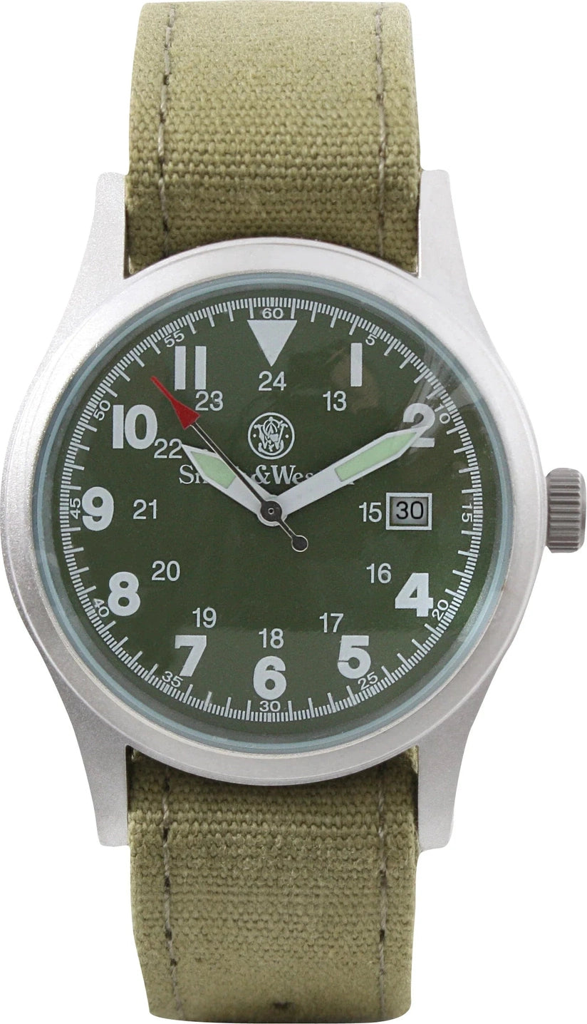 Smith & Wesson Military Watch Set - Olive Drab