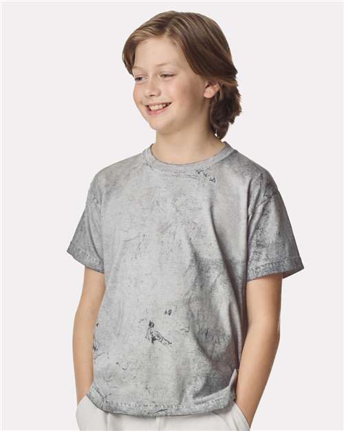 Smoke Colorblast™ Youth Heavyweight T-Shirt - 1745Y