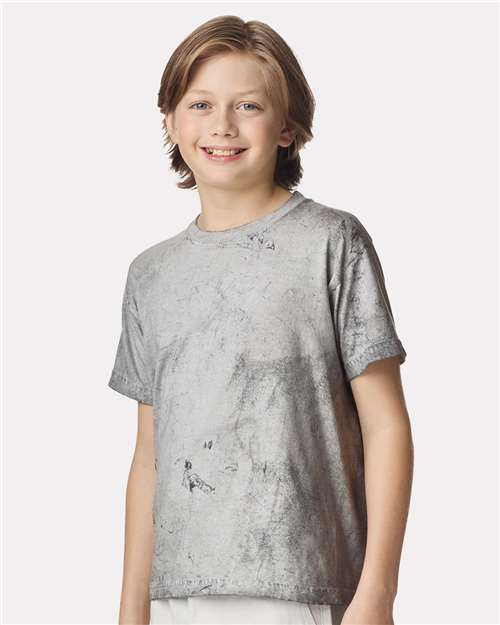 Smoke Colorblast™ Youth Heavyweight T-Shirt - 1745Y