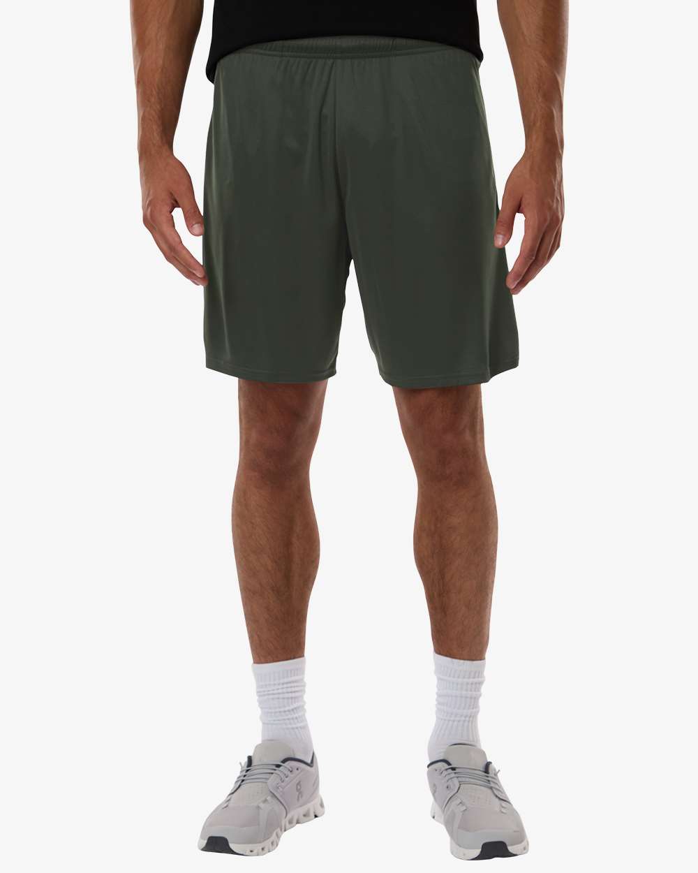 Smoke Men's Pro-Lock Performance 7" Shorts with Pockets - 48SH0 plain