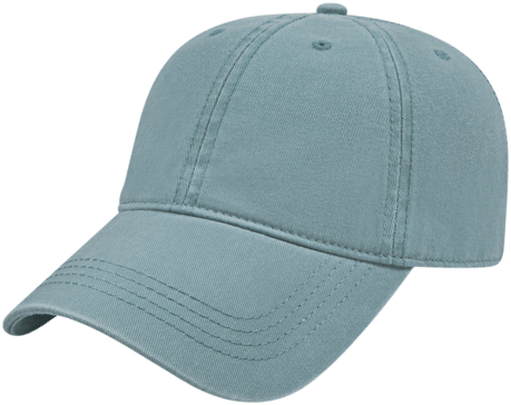 Cap America i1002 Relaxed Golf Cap - Smoke Blue