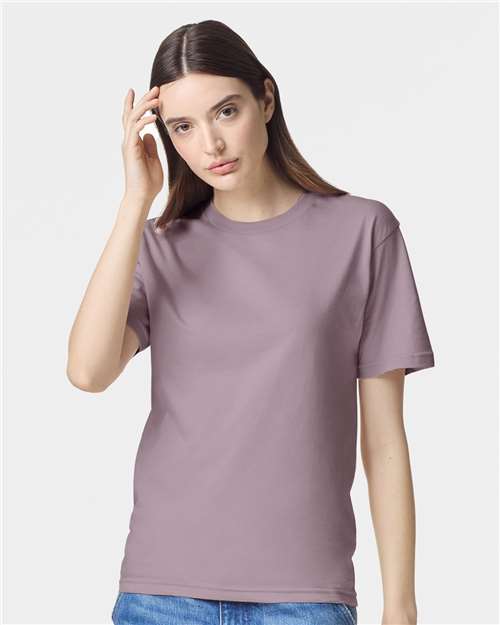 Smokey Violet Fine Jersey Tee - 2001
