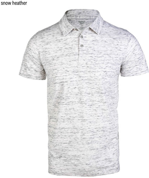 Snow Heather Reebok Elite Polo  grouped