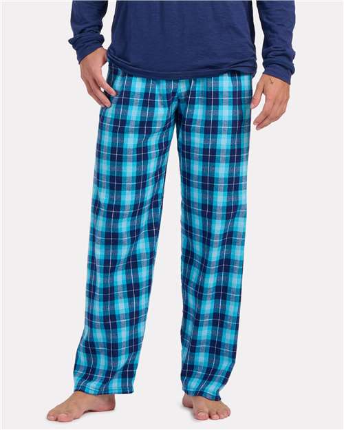 Snow Plaid Harley Flannel Pants - BM6624