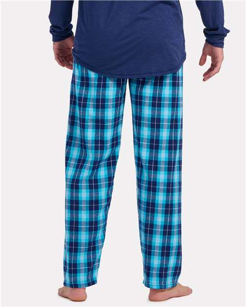 Snow Plaid Harley Flannel Pants - BM6624