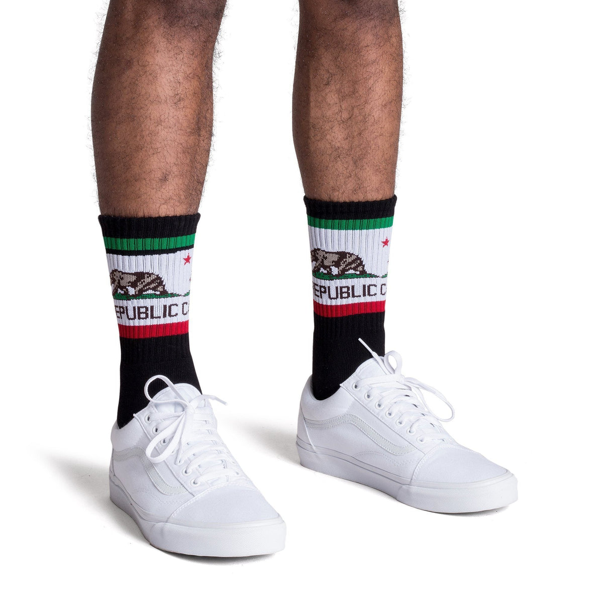 Socco Cali Bear Socks - Black