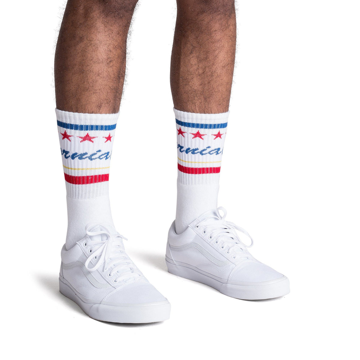 Socco Cali Words Socks - White