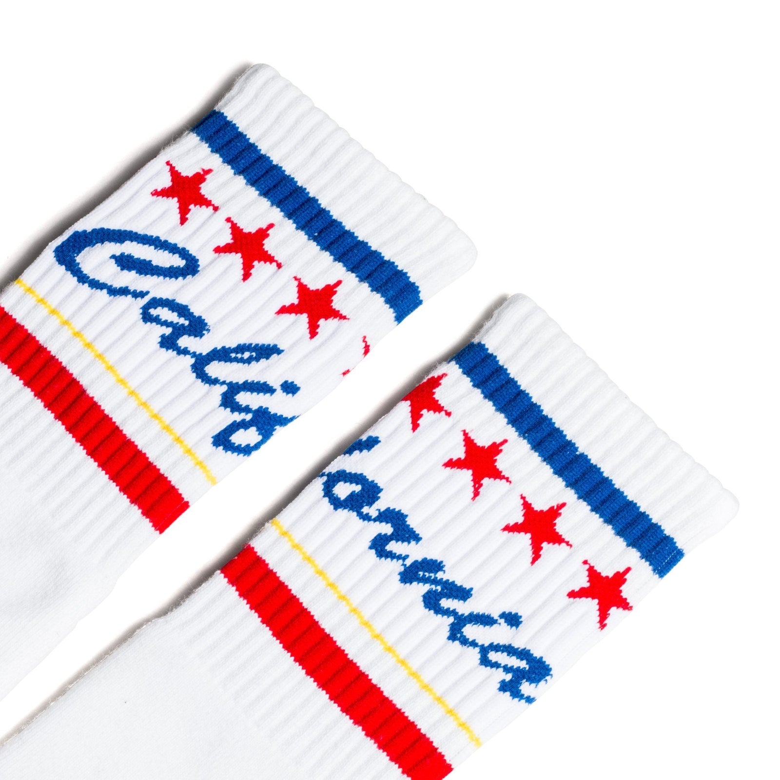 Socco Cali Words Socks - White - Crew / S/m
