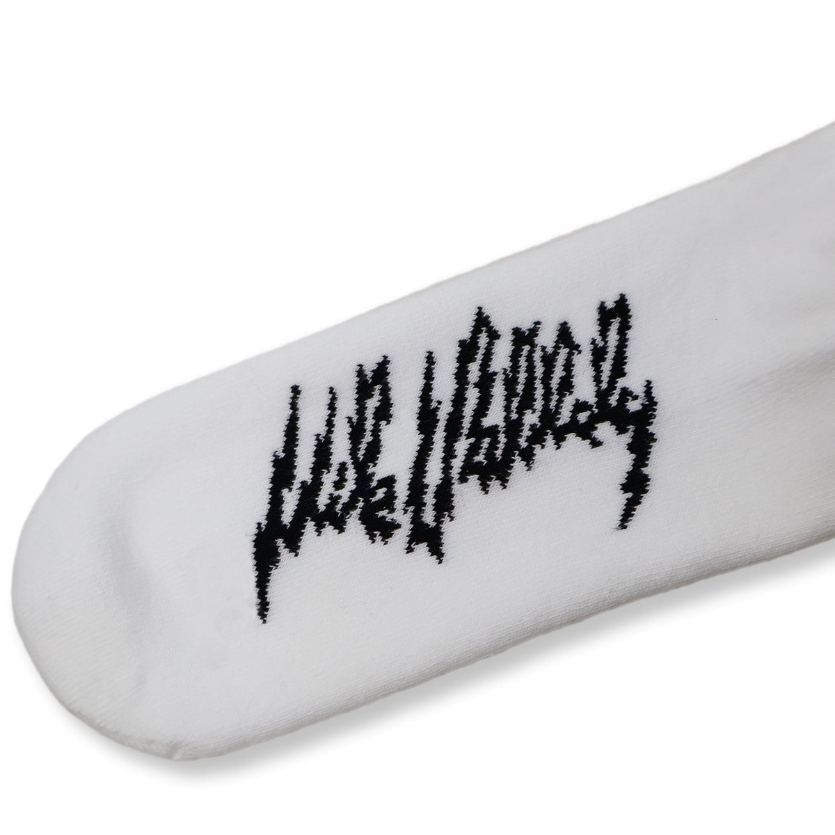 Socco Mike Vallely x Dirty Donny Collaboration Crew Socks - White - Osfm