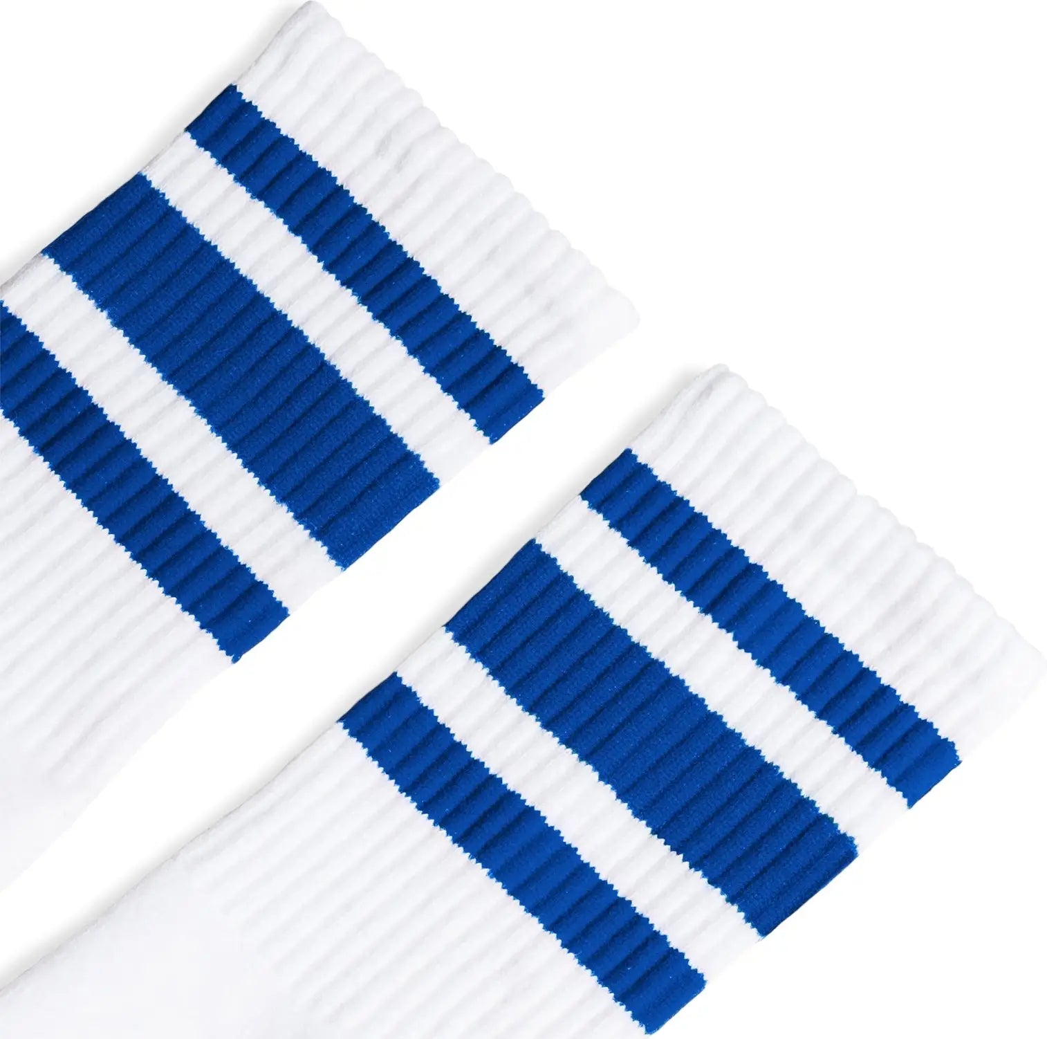 Socco Royal Striped Socks - White - Crew / S/m
