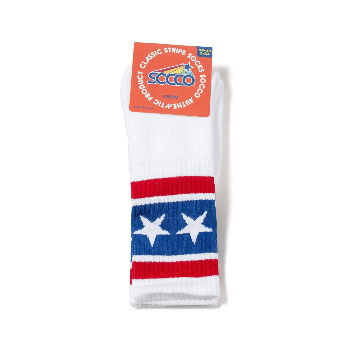 Socco Stars & Stripes Socks - White