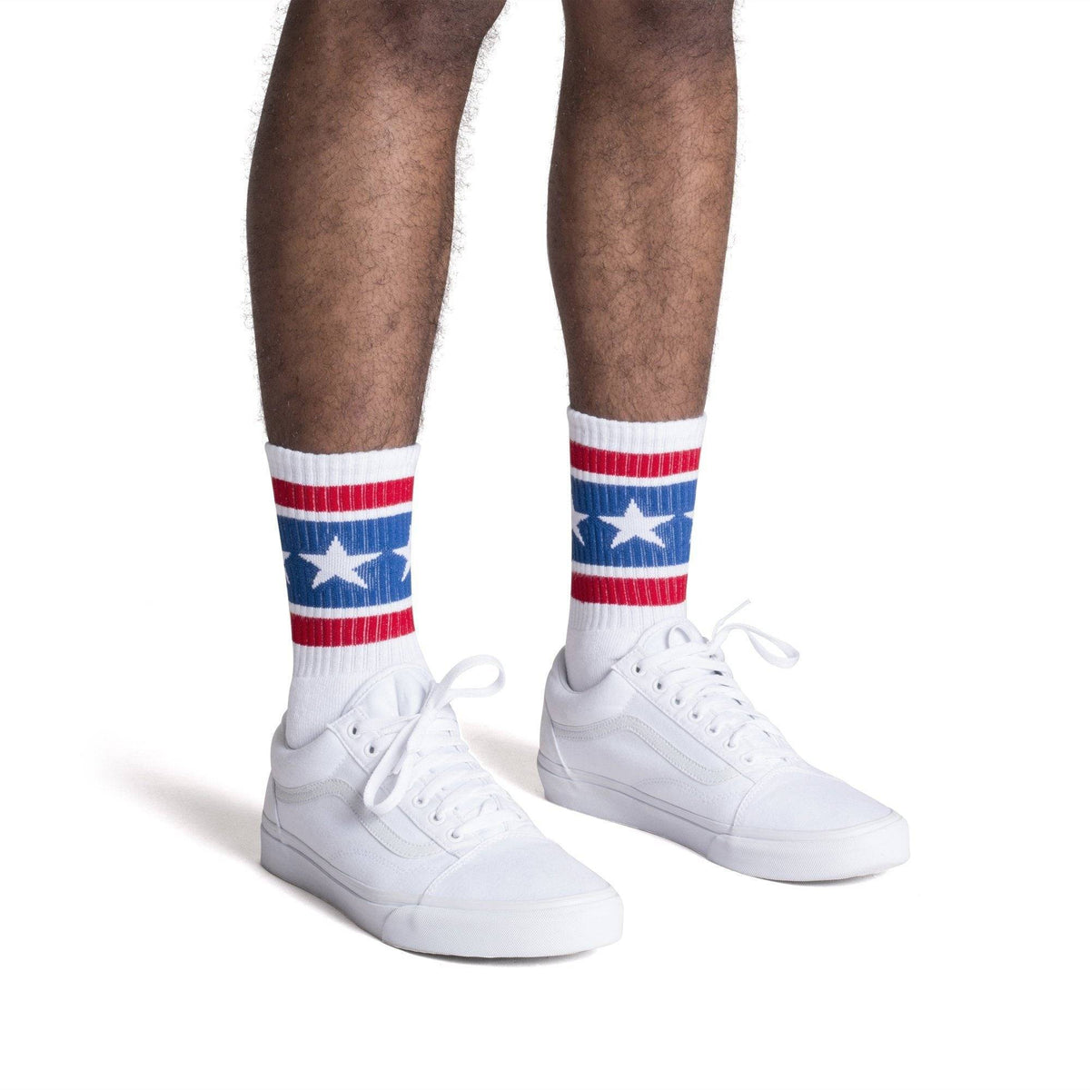 Socco Stars & Stripes Socks - White