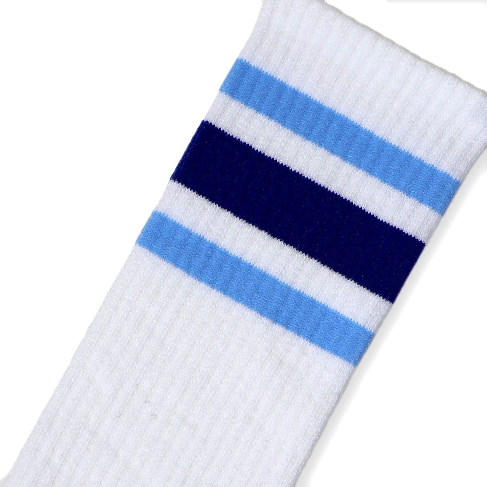 Socco True Knee High Socks - White - Blue Shades - Blue/lt. / Osfm