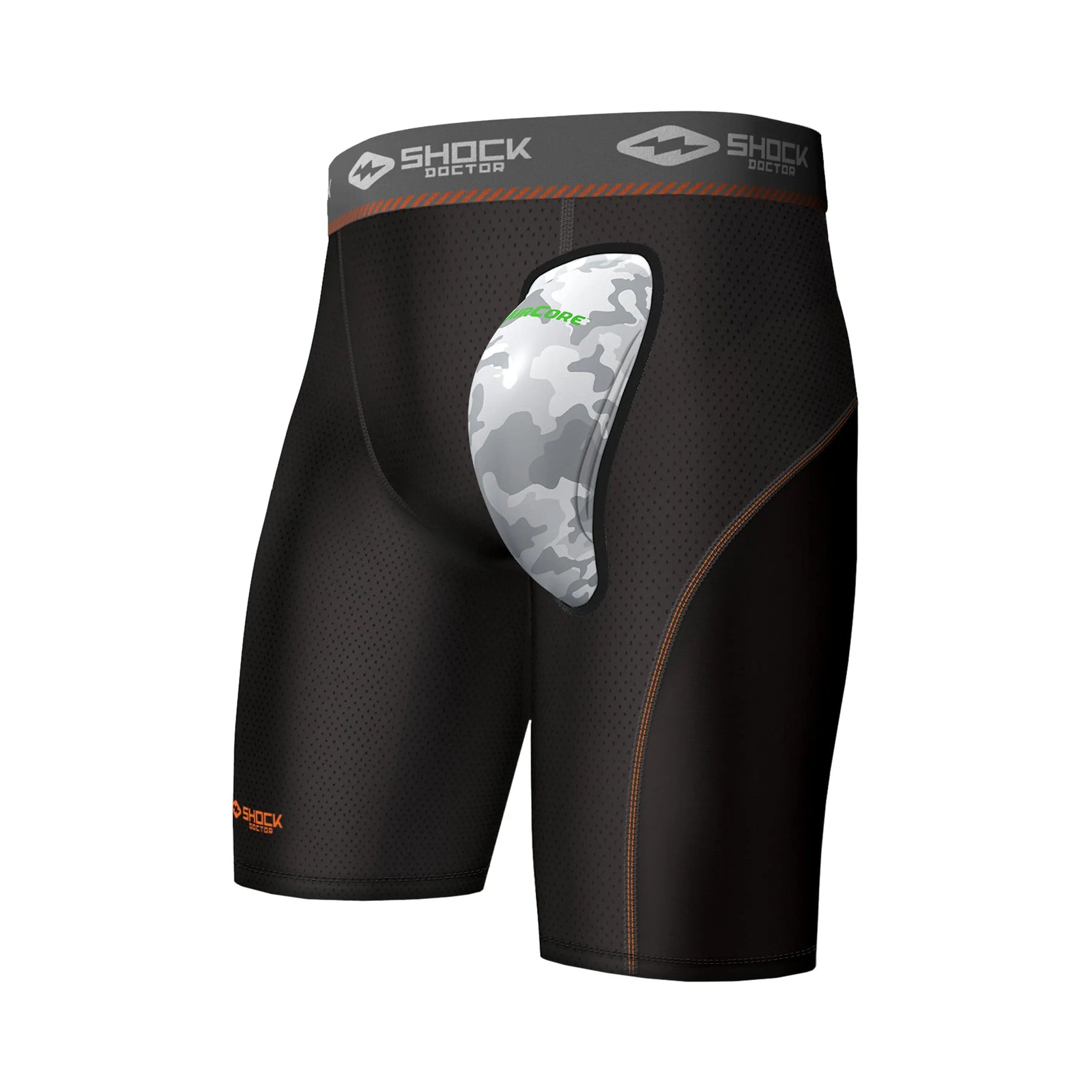 Sock Doctor Sd30630 Compression Short with Aircore Cup - Black