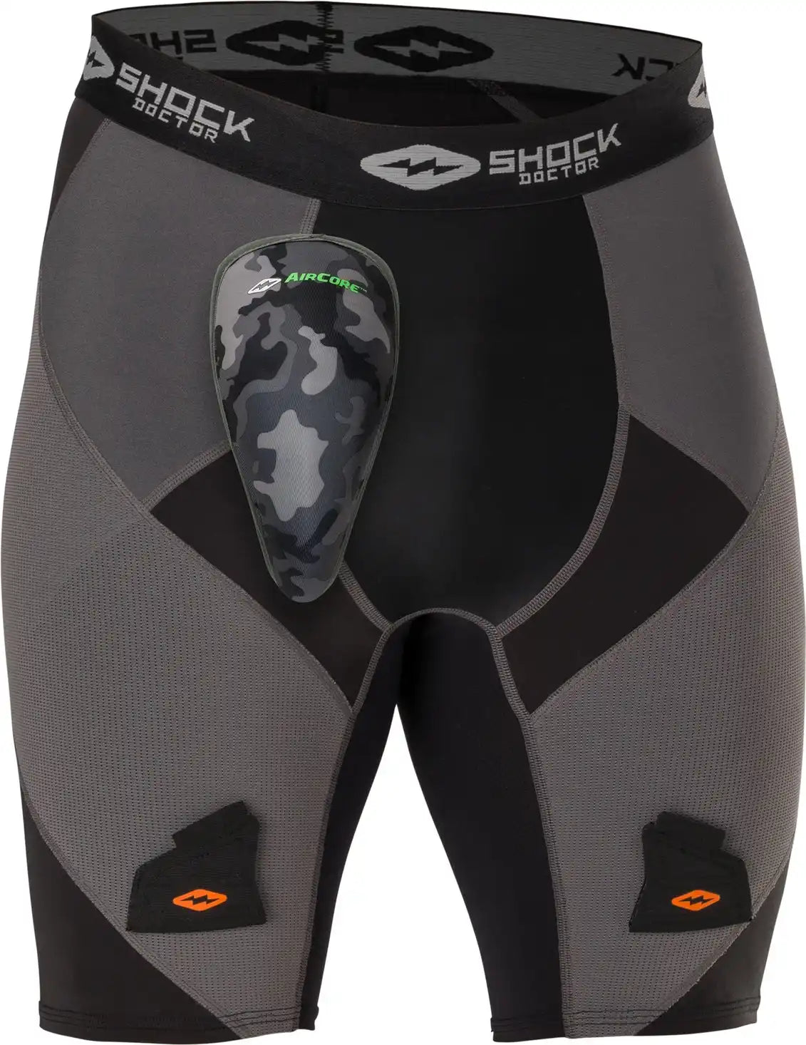 Sock Doctor Sd31690 X-fit Cross Compression Hockey Short - Black Grey / Xs